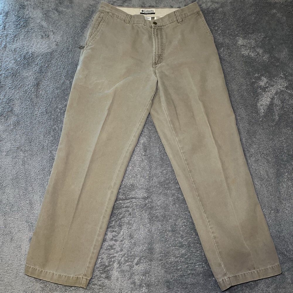 Columbia Sportswear Company Men's Sz 33 Pants Beige Causal Wear RN 69724